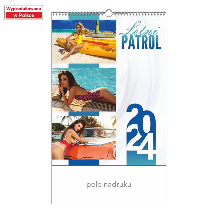 Kalendarz 13-planszowy - Letni Patrol