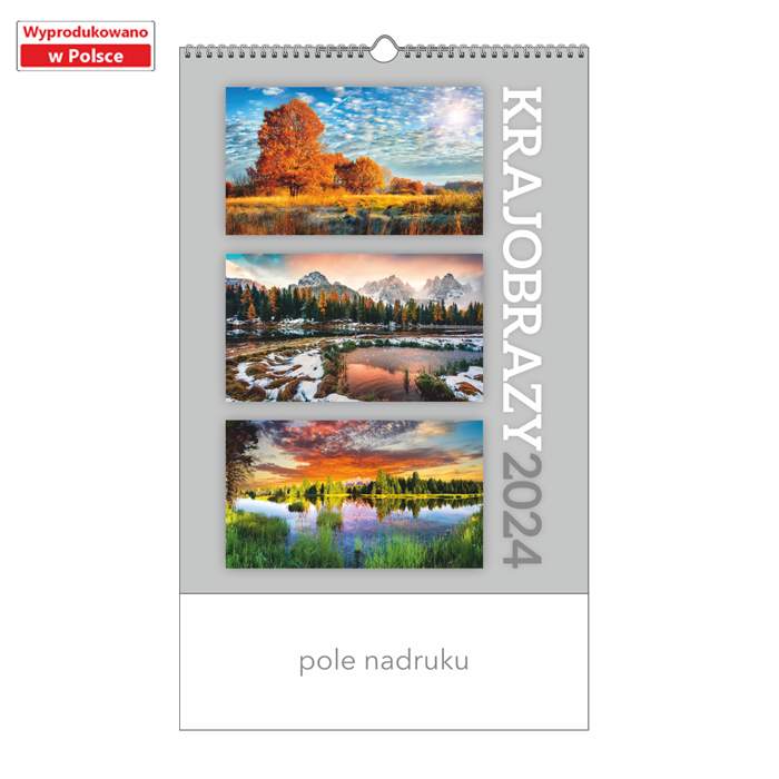 Kalendarz 7-planszowy - Krajobrazy